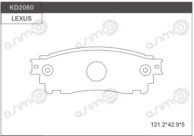 Колодки тормозные задние CTR CKT187