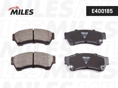 Колодки тормозные передние Miles E400185