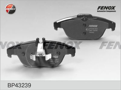 Колодки тормозные дисковые FENOX BP43239