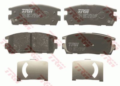 Колодки тормозные дисковые TRW GDB1716