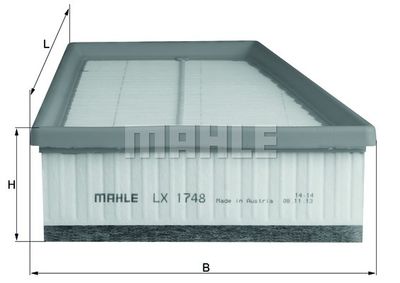 Фильтр воздушный MAHLE LX1748