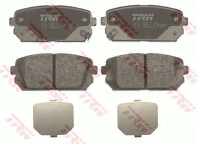 Колодки тормозные дисковые TRW GDB3462