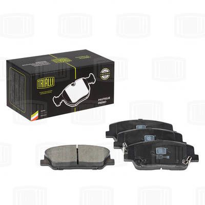 Колодки тормозные передние TRIALLI PF0809