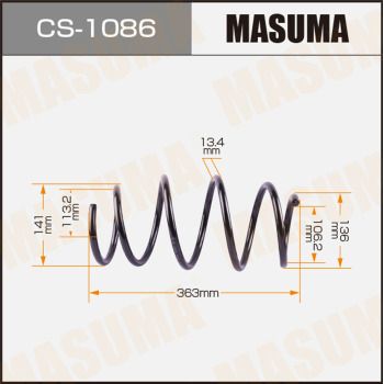Пружина подвески Masuma CS1086