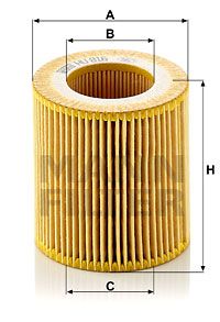 Фильтр масляный MANN-FILTER HU816ZKIT