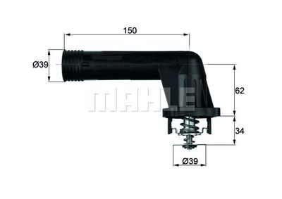 Термостат MAHLE TI2095