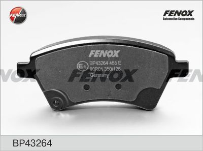 Колодки тормозные дисковые FENOX BP43264