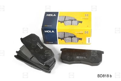 Колодки тормозные дисковые HOLA BD818