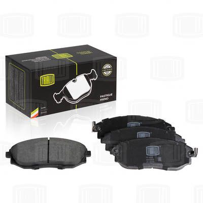 Колодки тормозные дисковые передние TRIALLI PF0518