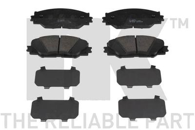 Колодки тормозные передние NK 224575