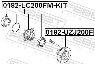 Ступица колеса TOYOTA 4350260190