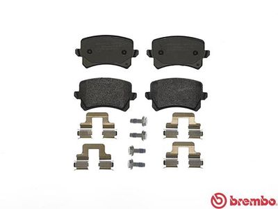 Колодки тормозные дисковые задние BREMBO P85109