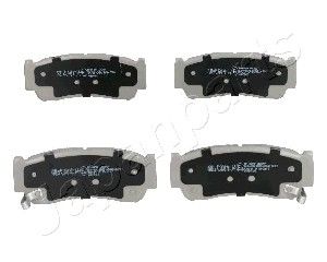 Колодки тормозные задние JAPANPARTS PPH08AF