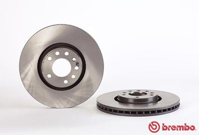 Диск тормозной передний вентилируемый BREMBO 09917711