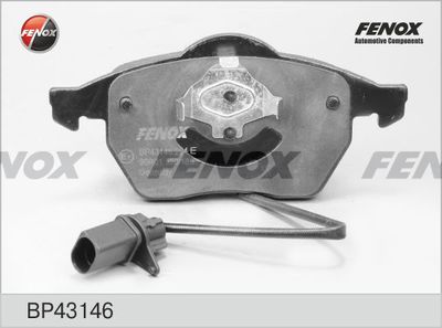 Колодки тормозные передние FENOX BP43146