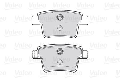 Колодки тормозные задние VALEO 301740
