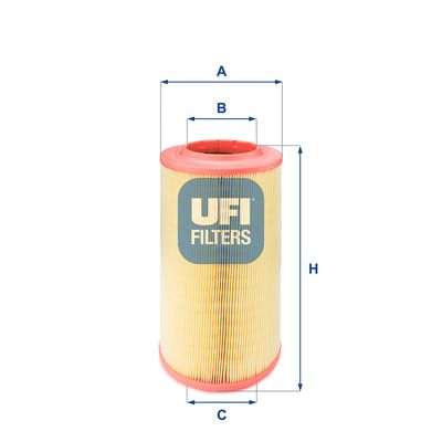 Фильтр воздушный UFI 2762800