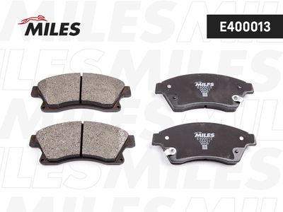 Колодки тормозные передние Miles E400013