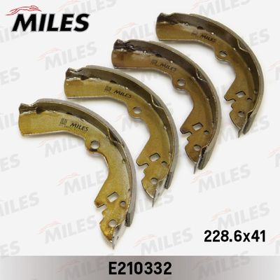 Колодки тормозные барабанные Miles E210332