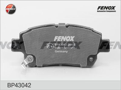 Колодки тормозные дисковые FENOX BP43042