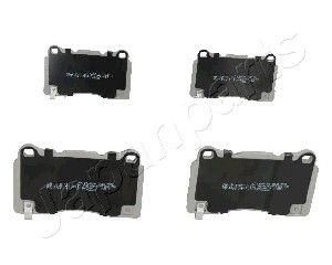 Колодки тормозные дисковые JAPANPARTS PA510AF