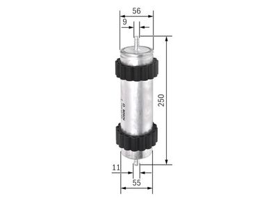 Фильтр топливный BOSCH F026402808