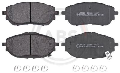 Колодки тормозные дисковые передние PARTRA BP6138