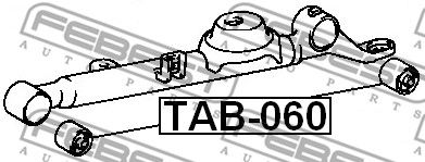 Сайлентблок заднего рычага FEBEST TAB060