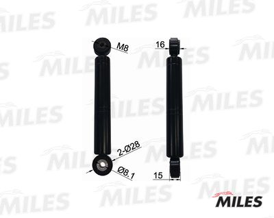 Натяжитель приводного ремня Miles AG00059