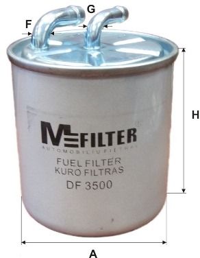 Фильтр топливный M-Filter DF3500