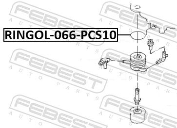 Кольцо уплотнительное MITSUBISHI 1240A035