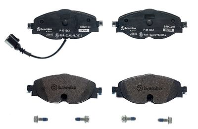 Колодки тормозные дисковые передние BREMBO P85126X