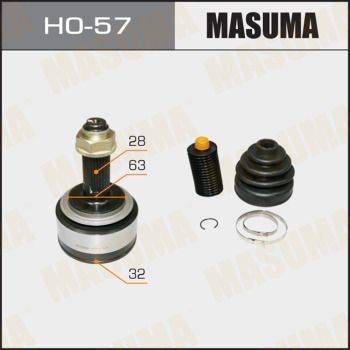 ШРУС наружный Masuma HO57