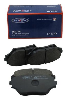 Колодки тормозные дисковые SANGSIN GP1233