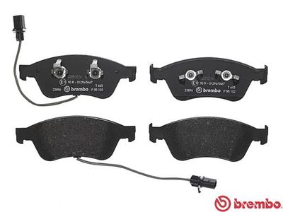 Комплект колодок для дискового тормоза BREMBO P85102