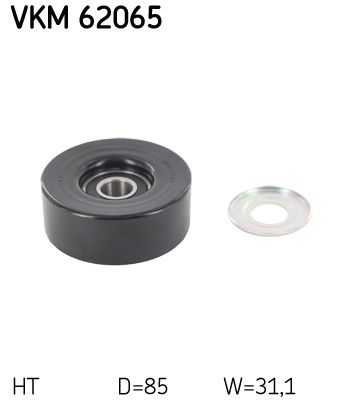 Ролик ремня приводного SKF VKM62065