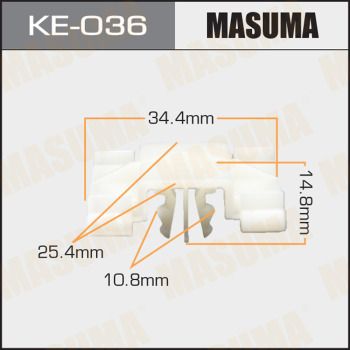 Клипса крепления Masuma KE036