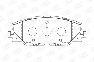 Колодки тормозные дисковые комплект QUATTRO FRENI QF83600