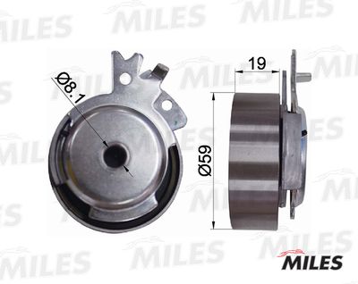 Ролик ремня ГРМ Miles AG02001