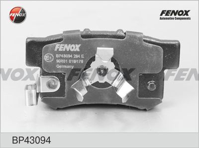 Колодки тормозные дисковые FENOX BP43094