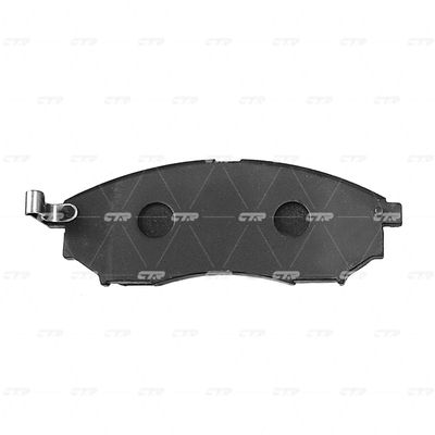 Колодки тормозные дисковые передние CTR GK0727