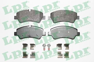 Колодки тормозные дисковые LPR 05P1787
