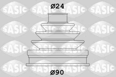 Пыльник ШРУС комплект SASIC 1906047