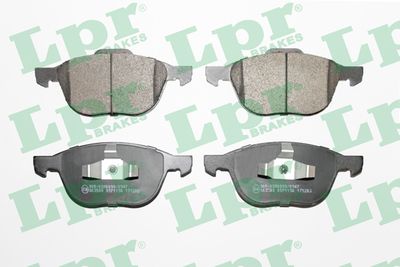 Колодки тормозные дисковые LPR 05P1190