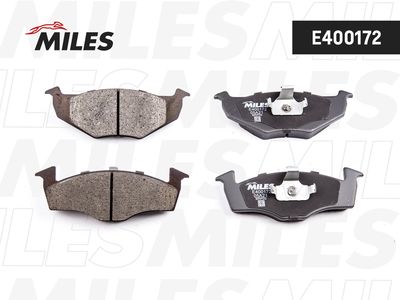 Колодки тормозные передние Miles E400172