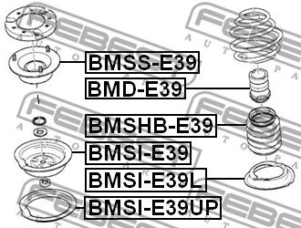 Проставка пружины верхняя BMW 31331091867