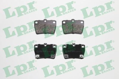 Колодки тормозные дисковые LPR 05P997