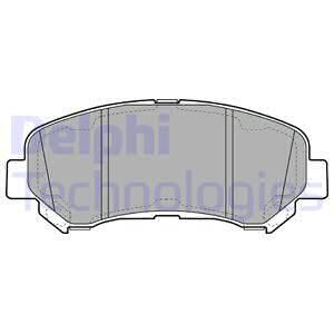 Колодки DELPHI LP2031