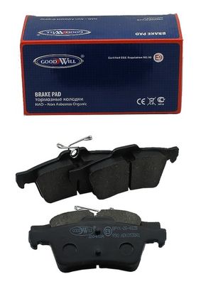 Колодки тормозные дисковые задние BLITZ BB0254