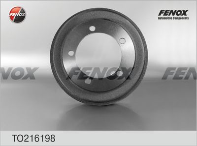 Барабан тормозной FENOX TO216198
